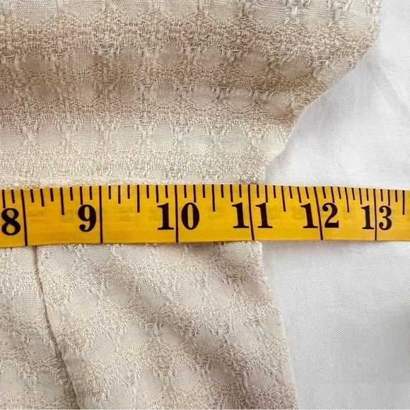 Reformation Adriel Tan Off‎ Shoulders Old Money Dress Buttoned Sundress 0 P XS - Picture 6 of 10